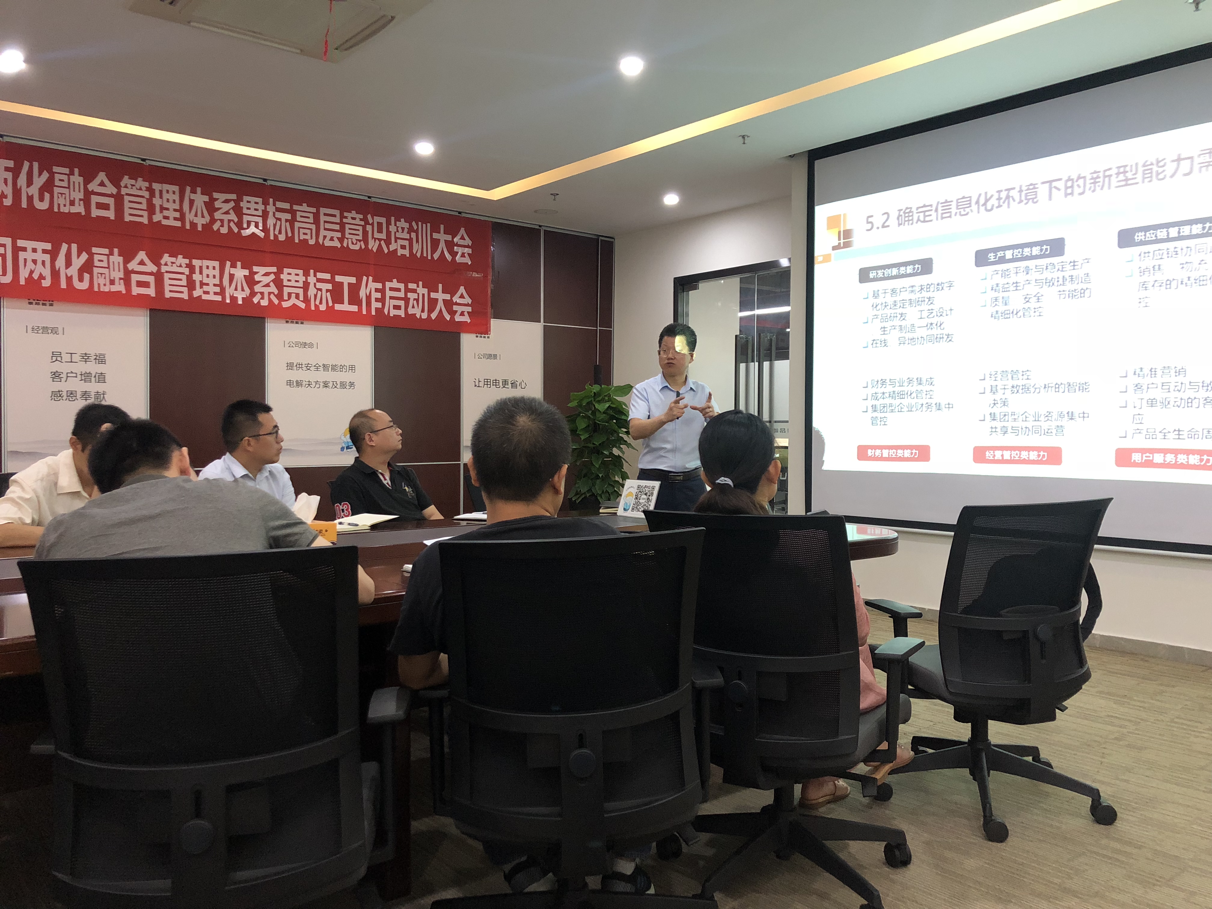 企業兩化融合案例--泰昂能源兩化融合貫標啟動